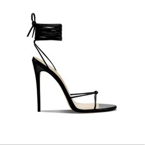 Femme LA Athens lace up heels - size 37 NEVER WORN- brand new